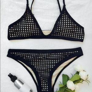 Black mesh Zaful swimsuit!